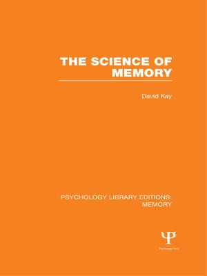 cover image of The Science of Memory (PLE